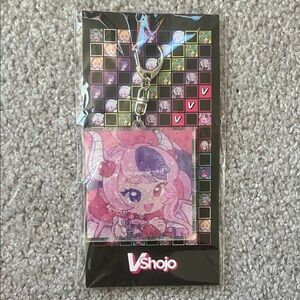 VShojo Chibi Ironmouse Keychain